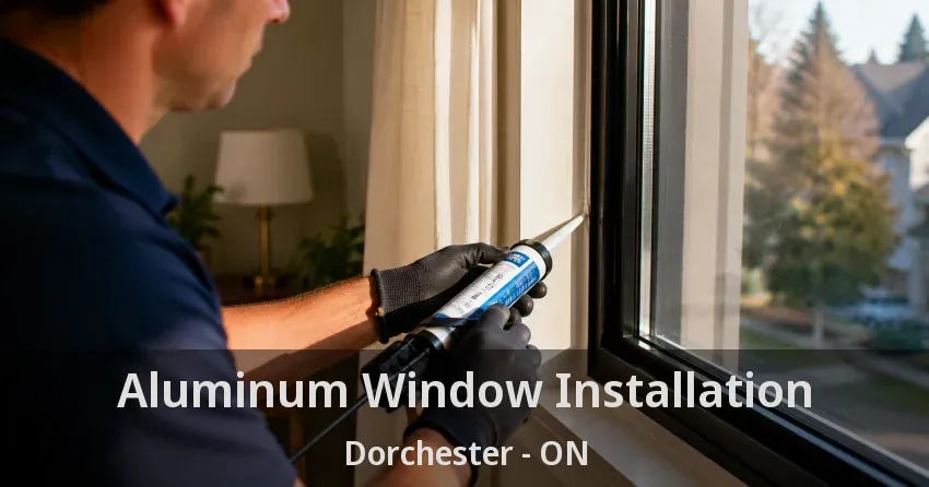Aluminum Window Installation Dorchester - ON