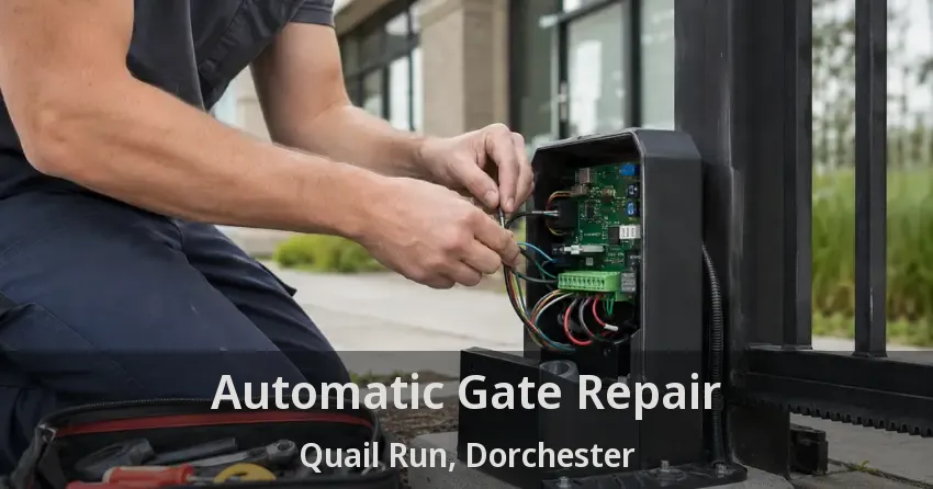 Automatic Gate Repair Quail Run, Dorchester - ON