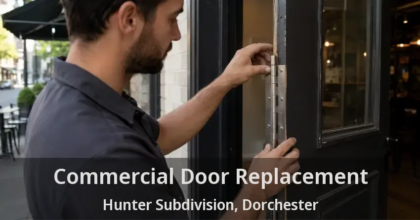 Commercial Door Replacement Hunter Subdivision, Dorchester - ON