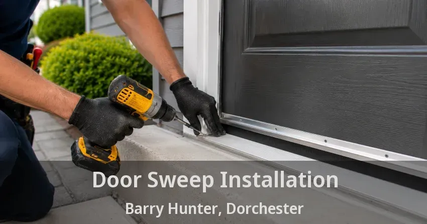 Door Sweep Installation Barry Hunter, Dorchester - ON