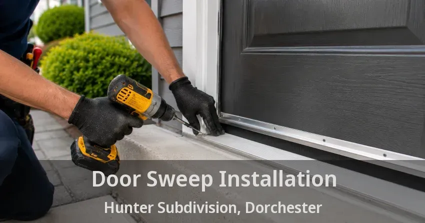Door Sweep Installation Hunter Subdivision, Dorchester - ON