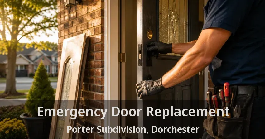 Emergency Door Replacement Porter Subdivision, Dorchester - ON