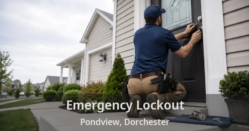 Emergency Lockout Pondview, Dorchester - ON