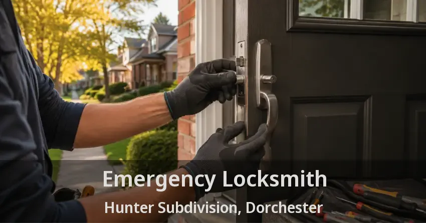Emergency Locksmith Hunter Subdivision, Dorchester - ON