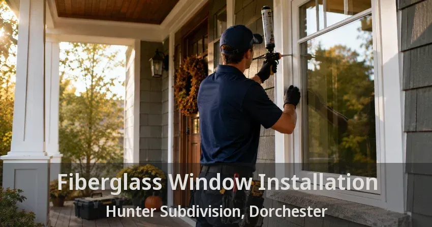 Fiberglass Window Installation Hunter Subdivision, Dorchester - ON