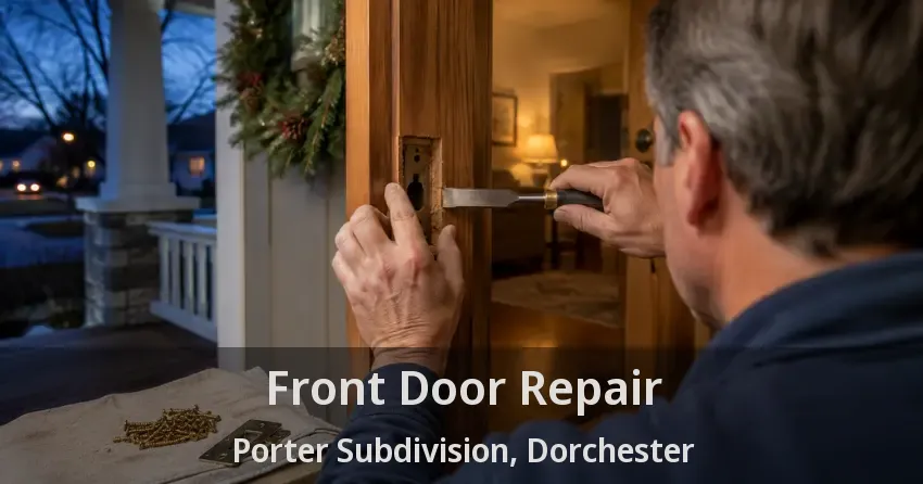 Front Door Repair Porter Subdivision, Dorchester - ON