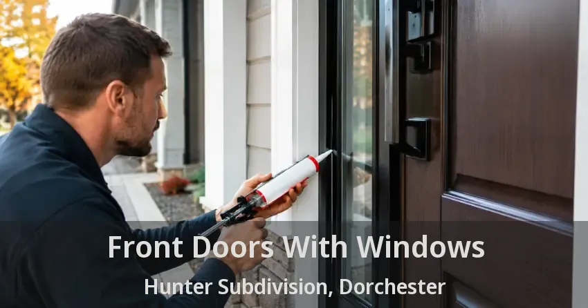 Front Doors With Windows Hunter Subdivision, Dorchester - ON