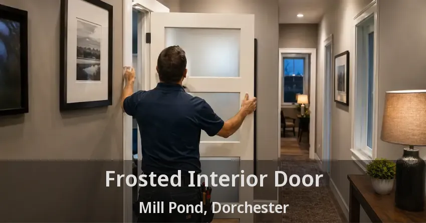 Frosted Interior Door Mill Pond, Dorchester - ON