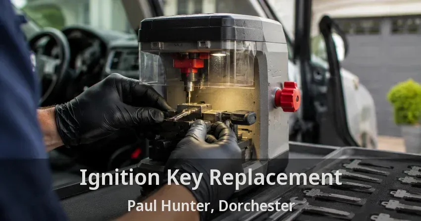 Ignition Key Replacement Paul Hunter, Dorchester - ON