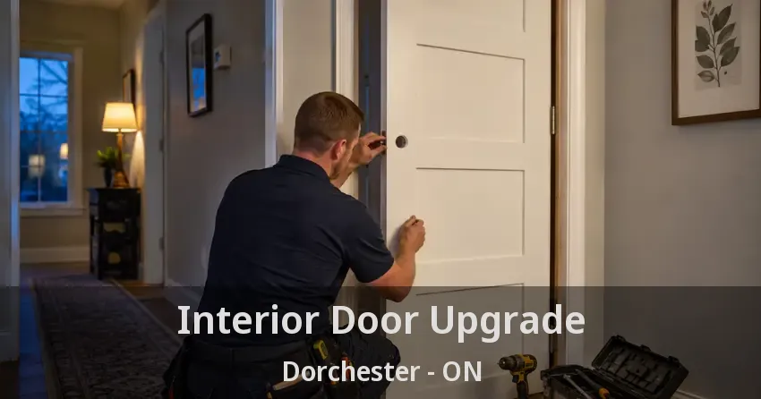 Interior Door Upgrade Dorchester - ON