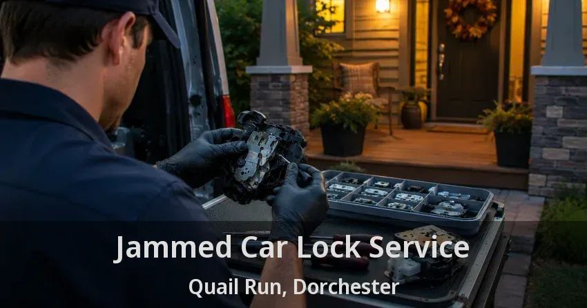 Jammed Car Lock Service Quail Run, Dorchester - ON