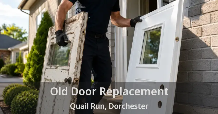 Old Door Replacement Quail Run, Dorchester - ON