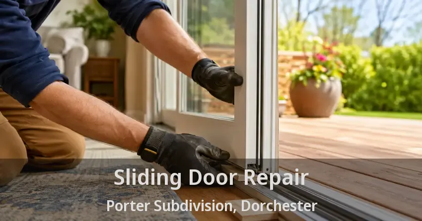 Sliding Door Repair Porter Subdivision, Dorchester - ON