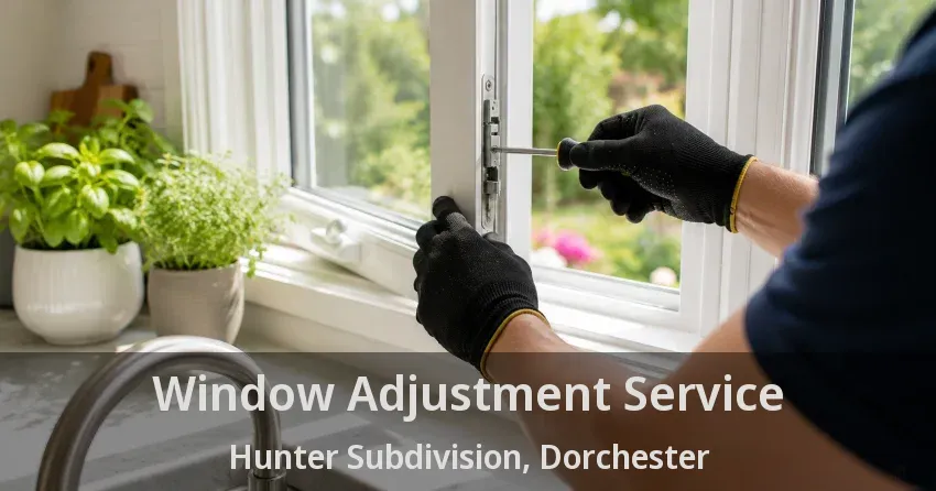 Window Adjustment Service Hunter Subdivision, Dorchester - ON