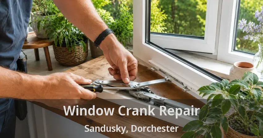 Window Crank Repair Sandusky, Dorchester - ON