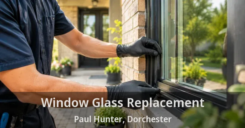 Window Glass Replacement Paul Hunter, Dorchester - ON