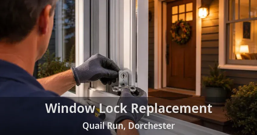 Window Lock Replacement Quail Run, Dorchester - ON