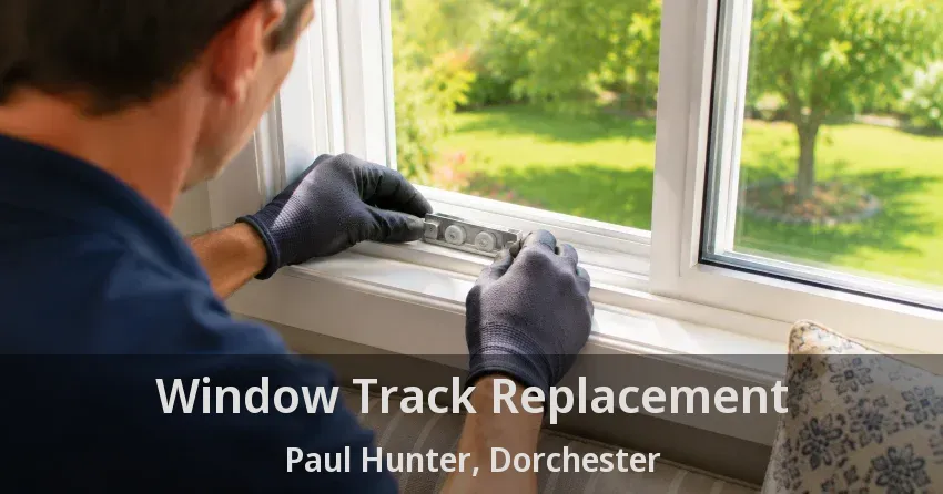 Window Track Replacement Paul Hunter, Dorchester - ON