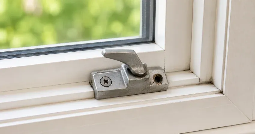 technician repairing a window balance mechanism in Hunter Subdivision, Dorchester