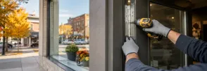 Commercial Door Replacement Hunter Subdivision, Dorchester