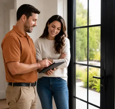 Bright living space with new windows by Windows & Doors Dorchester